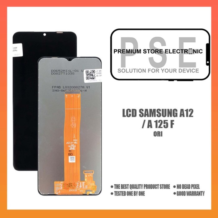 LCD SAMSUNG A12/A12F ORIGINAL FULLSET TOUCHSCREEN