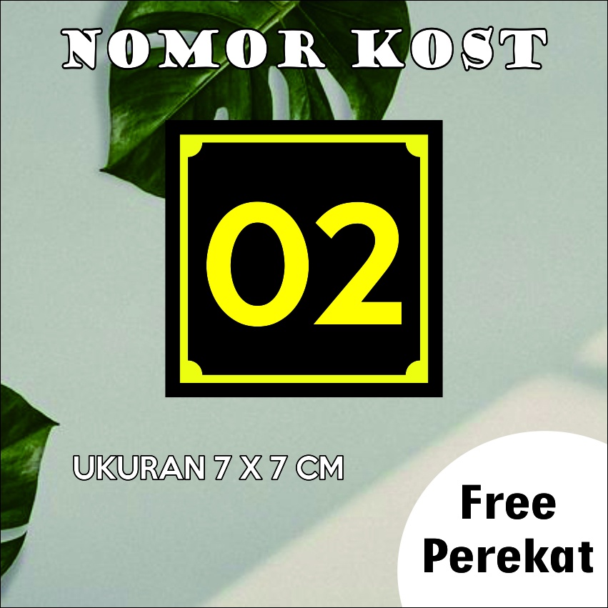 Nomor Kos Nomor Hotel Nomor Rumah Akrilik Nomor Pintu Nomor Akrilik