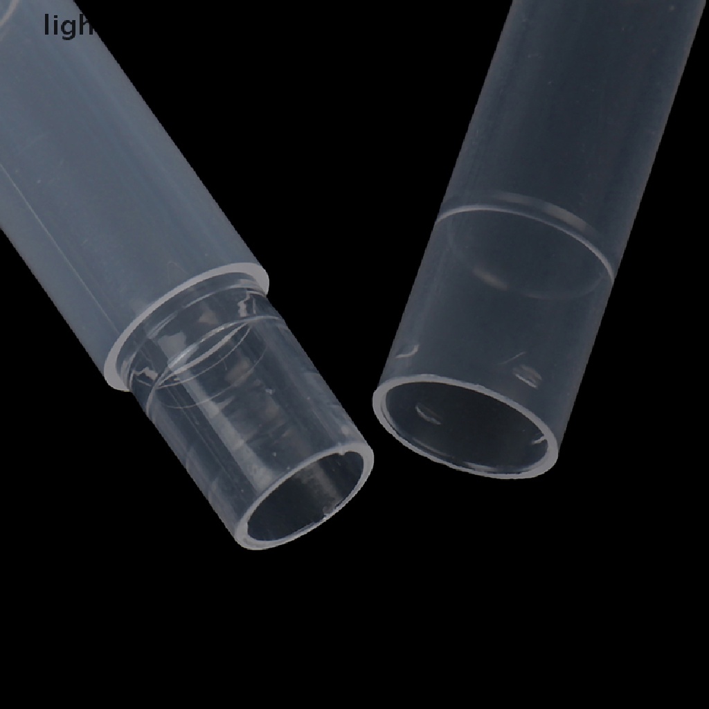 (lightoverflow2) 5pcs Botol Minyak Nutrisi Kuku Kosong 3ML Dengan Brush Aplikator