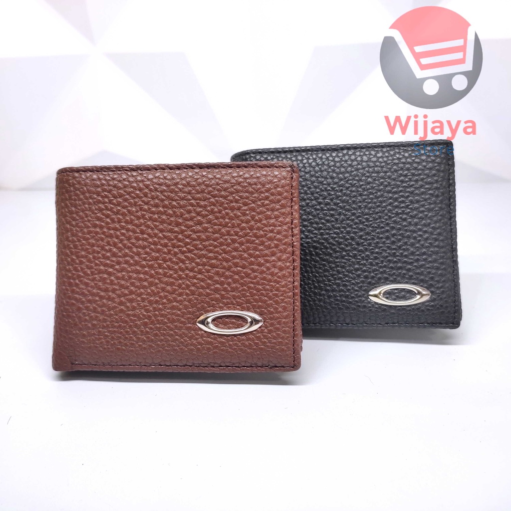 Dompet Pria Valentino Kulit Sintetis Tebal Genuine Leather PU Lipat Pendek