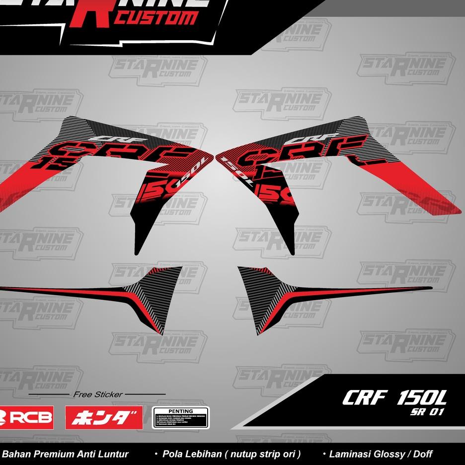 Hot Sell.. striping new crf 150L striping ori crf stiker crf minimalis