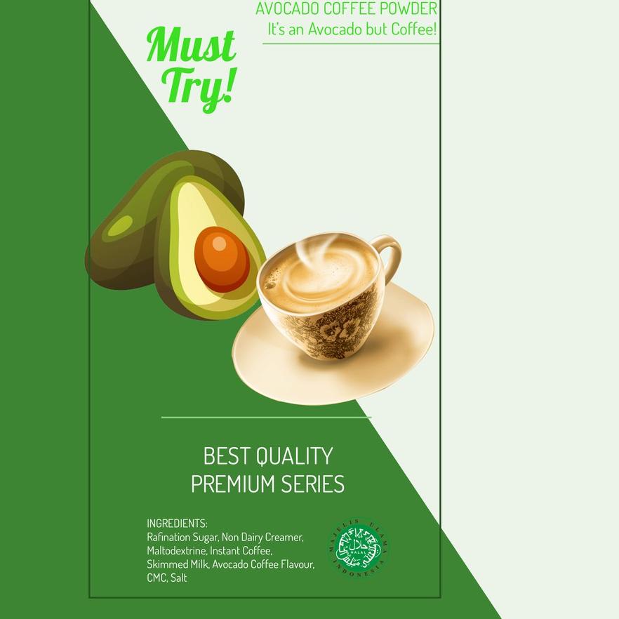 

Quality Control✅1000 GRAM/1 KG PREMIUM AVOCADO COFFEE POWDER DRINK - SERBUK BUBUK MINUMAN KOPI ALPUKAT BISA GROSIR|KD3