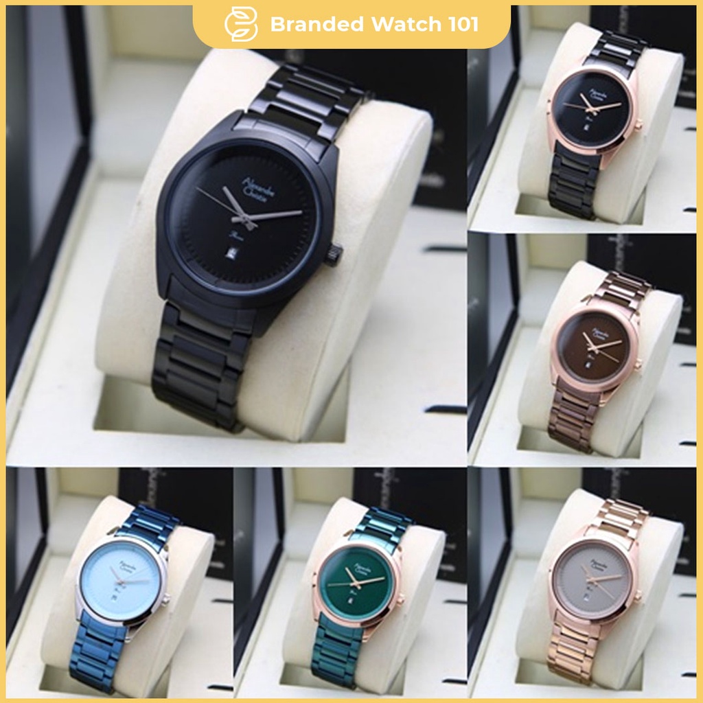 ORIGINAL Jam Tangan Wanita Alexandre Christie AC 2952 / AC2952 / 2952 Garansi Resmi 1 Tahun, Stainless