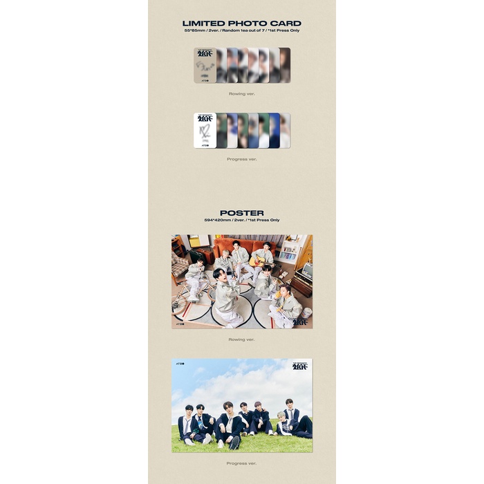 ATBO - 2nd Mini Album The Beginning : 始作 (online POB)
