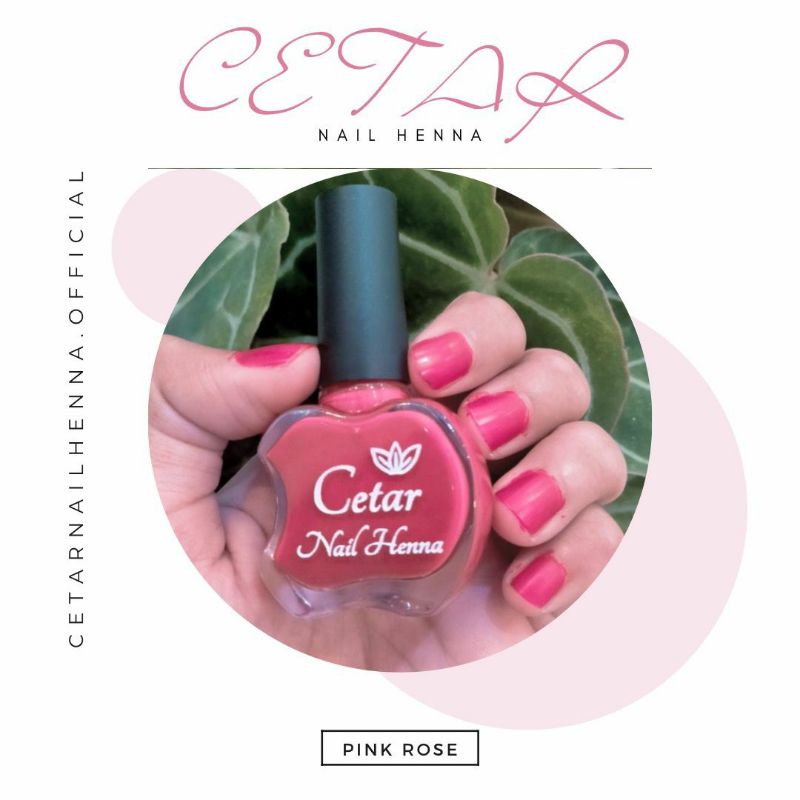 CETAR NAIL HENNA/HENNA MUSLIMAH/KUTEK MUSLIMAH