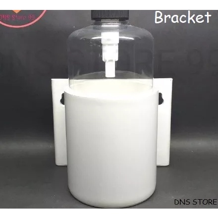 BESTSELLERR  11.11 Bracket Botol Pump 500ml Bening / Botol Pump 500 ML Bracket + Botol