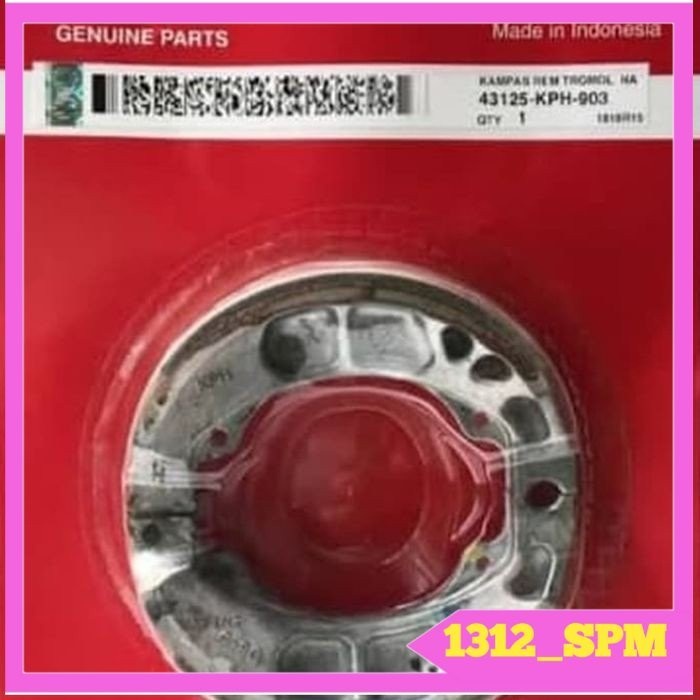 KAMPAS REM BELAKANG HONDA SUPRA X OLD SUPRA FIT OLD FIT NEW ORI HGP - Original Equipmen Manufakture
