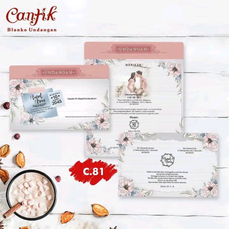 Undangan CANTIK 81-86