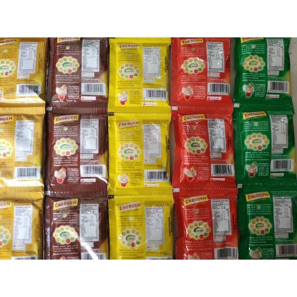 

⇞ Energen Sereal renteng isi 10 sachet ➧