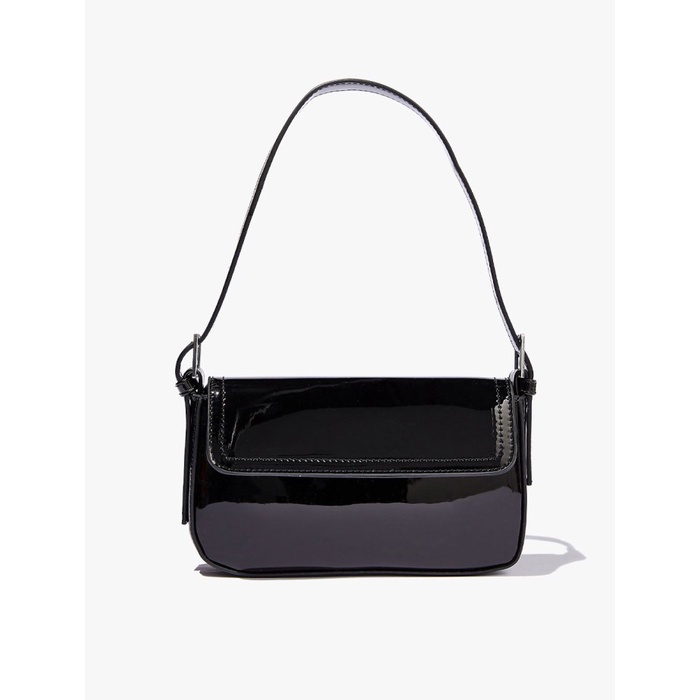 Rubi - Shoulder Bag Wanita - Amy Mini Shoulder Bag - Black Patent