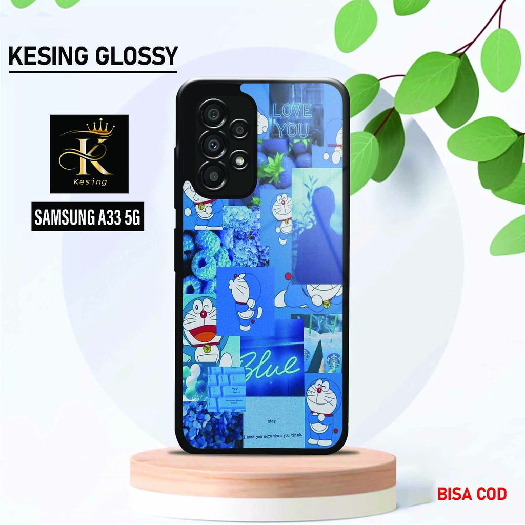 Case Samsung A33 5G - Hardcase Glossy Samsung ( KS46 ) - Softcase Samsung A33 5G - Fashion Case Sams
