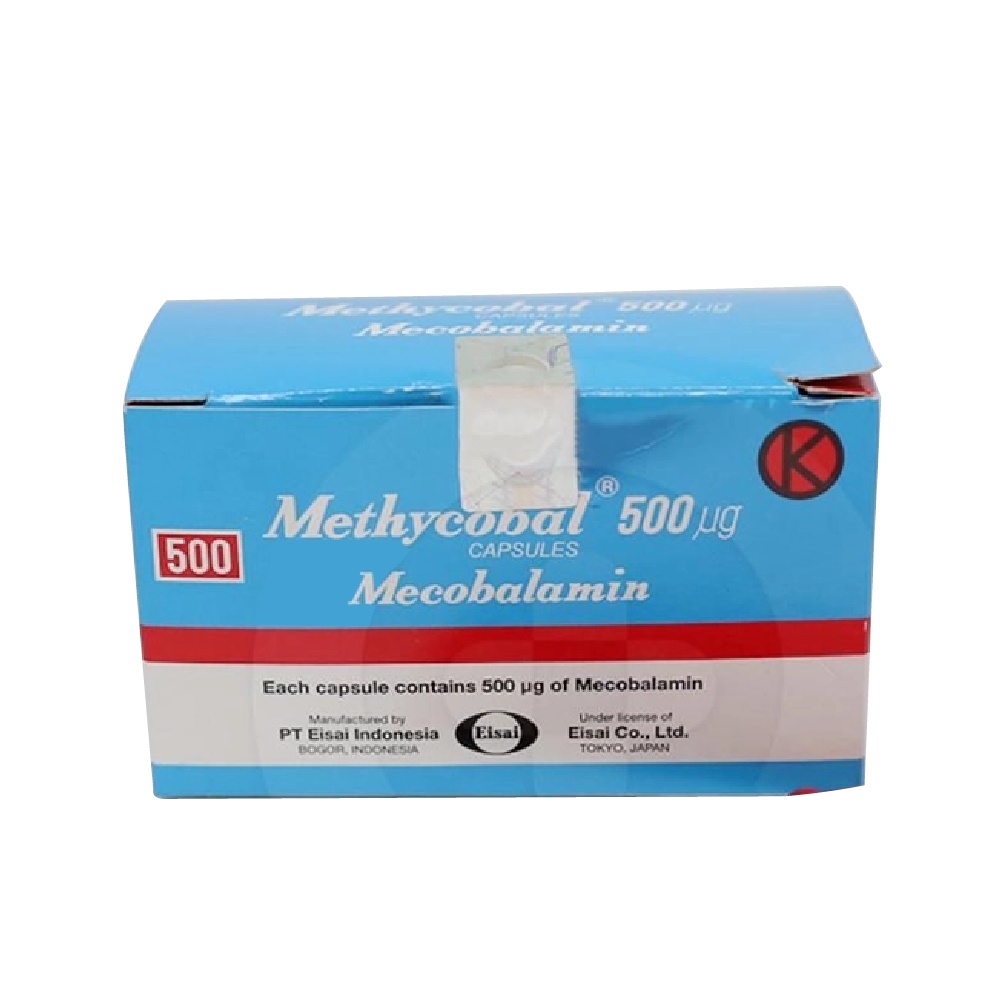 METHYCOBAL 500MCG 1 STRIP 10 TABLET / MECOBALAMIN / SARAF