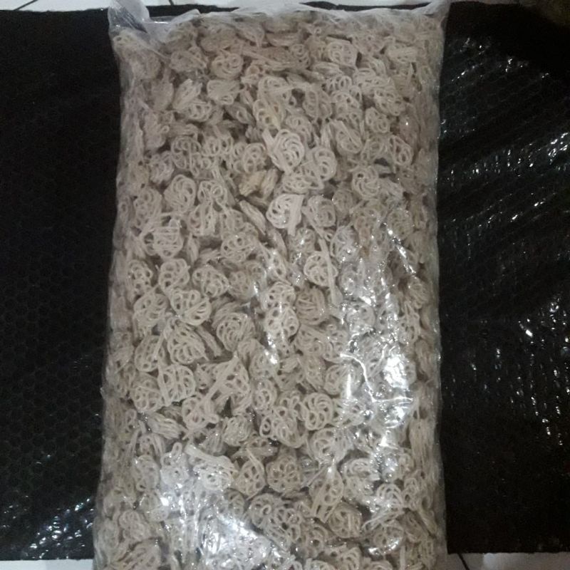 

KERUPUK MAWAR MINI PUTIH MERK TANGAN MAS 1 BAL 5KG