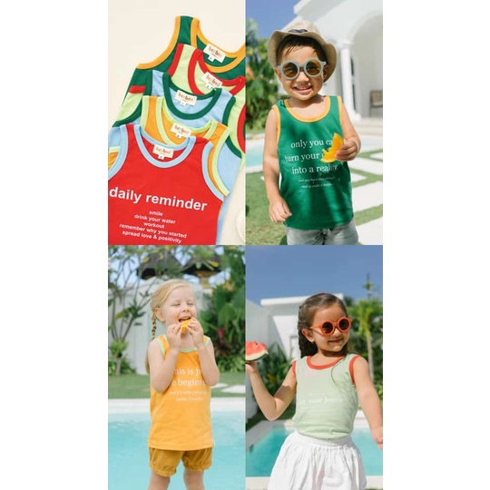 KAOS KUTUNG ANAK LAKI TANKTOP ANAK LAKI