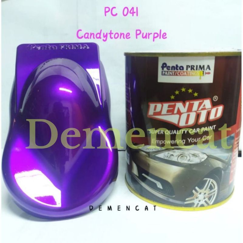 Cat Candytone PU purple / Cat Candy Pu ungu / Cat Candytone PU paket 200ml / Cat Candy PU paket ungu