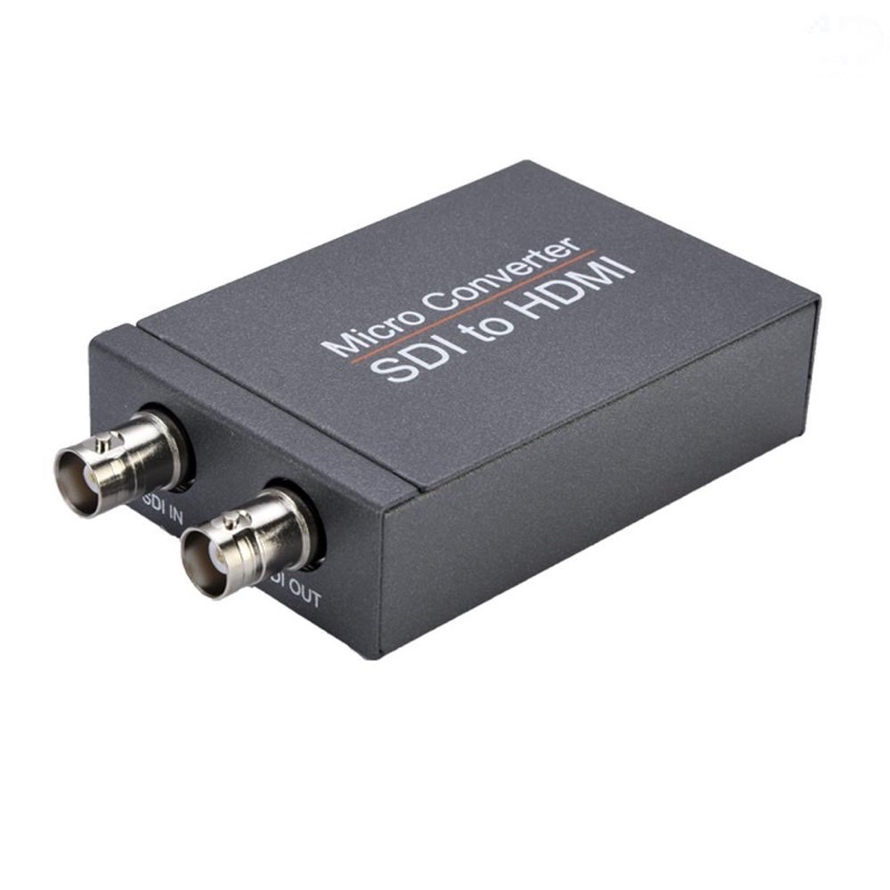 Konverter Mikro Sdi to Hdmi + Sdi Ke Sdi 2 Routes Output Mini Hd 1080p Usb Converter Micro SDI to HDMI / SDI