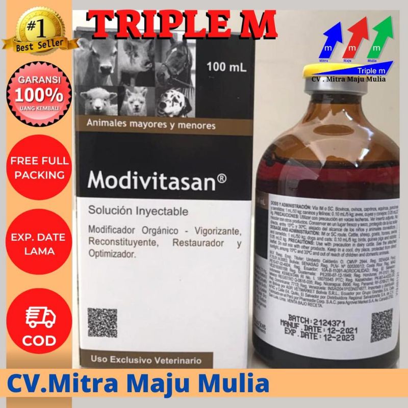 Jual MODIVITASAN 100ml - Multivitamin lengkap beserta asam amino ...