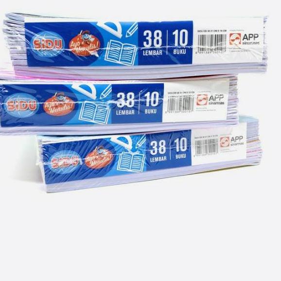 

✔ Buku Tulis SINAR DUNIA / SIDU 10x38 Lembar SIDU 38 ◀