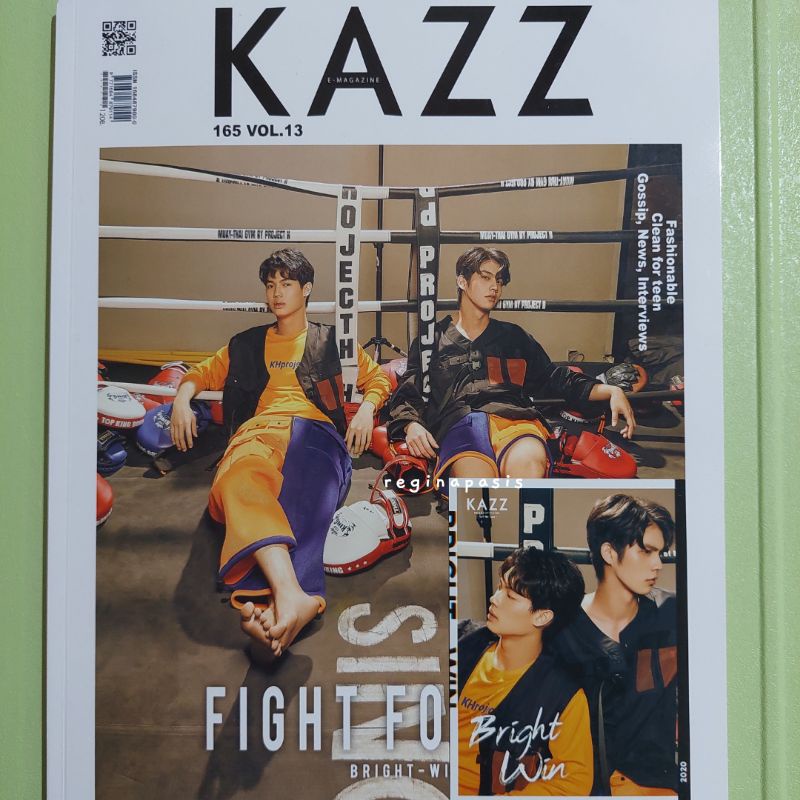 [BOOKED] Kazz Magazine BrightWin