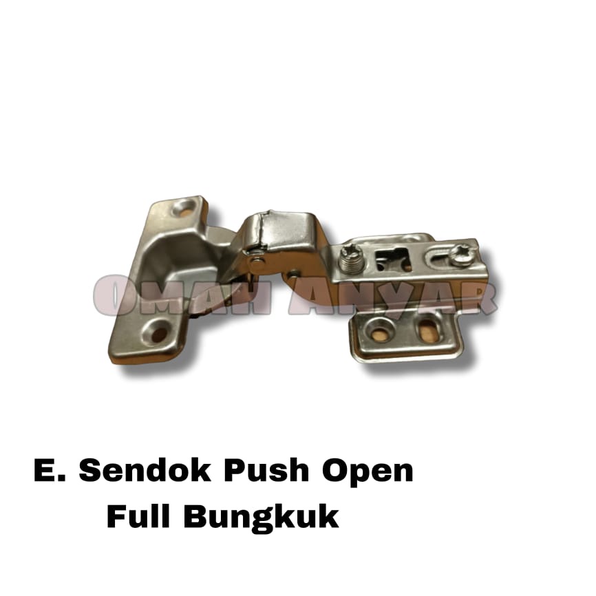 Set Engsel Sendok dan Grendel Babi Untuk Lemari Push Open