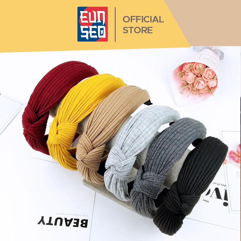 Bando Bandana Simpul Hair Accessories Style Fashion Korea Bando Wanita Import EUNSEO