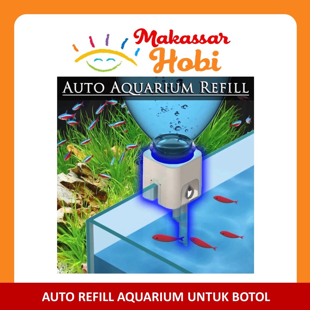 Auto Top Up Off Aquarium Alat Tambah Isi Ulang Air Akuarium Otomatis