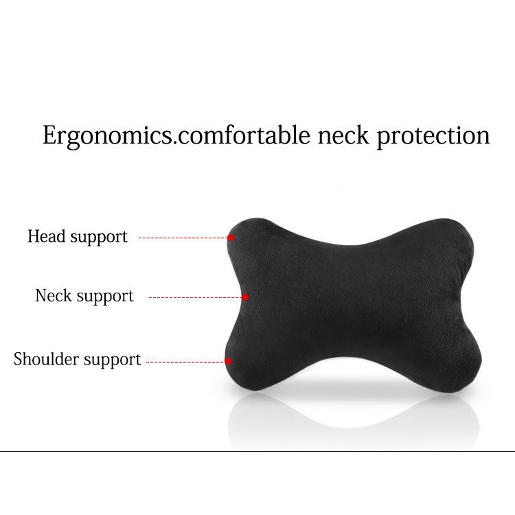 1/2 PCS Bantal Leher Headrest Mobil Isi Fiber Bantal Pengaman Duduk Universal Headrest Cushion Aksesoris Mobil Untuk Kursi Rumah Dan Kantor