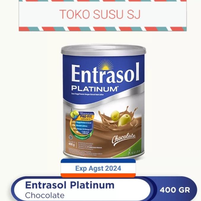 

[ COD ] ENTRASOL PLATINUM SENIOR COKLAT 400 GRAM/400GR