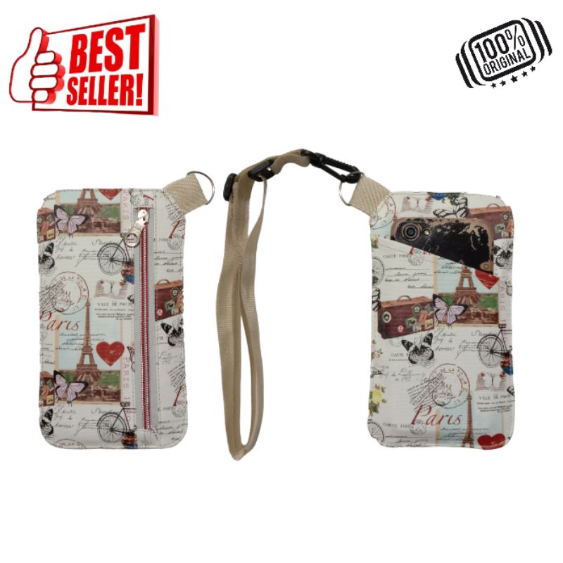 RZC001-Tas Hanging Wallet Sako Wallet Dompet Pria Dompet Kartu Tas Hp Sako Wallet Wanita Tas Kecil