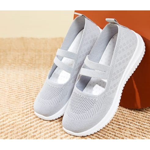 Shoegallery LV0143 &quot;FREE BOX&quot; Sepatu Sneakers Wanita import Sepatu Fashion Tali Dua