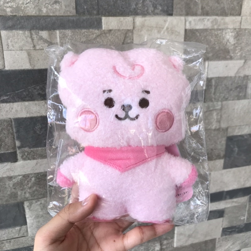 Official Line Friends Japan BT21 Tatton Baby Pink Limited Edition RJ