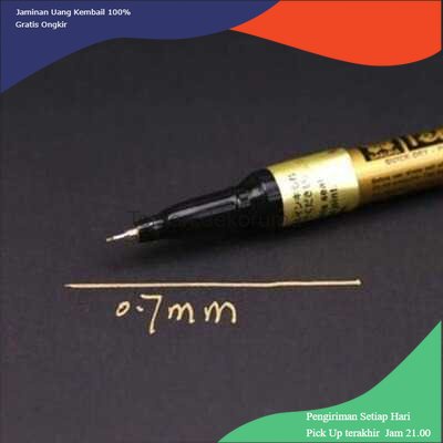 TD - PKK Flysea Spidol Permanen Marker Metallic Chrome 0.7 mm - FS-G7
