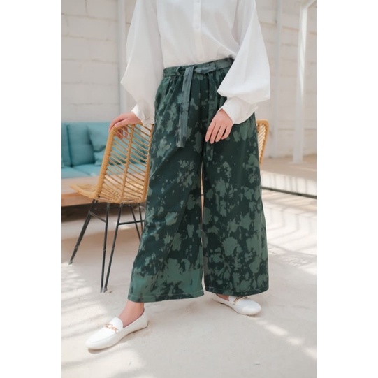 rok celana/ kulot tie dye/ tie dye/ rok celana kulot tali tie dye