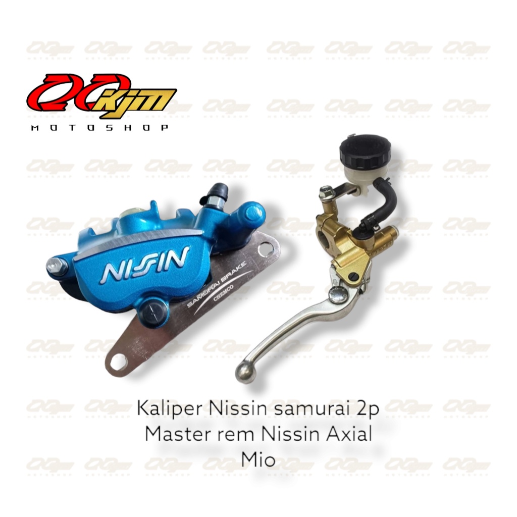 Paket Nissin Samurai Master rem Axial dan Kaliper 2p Mio Fino Xride MX