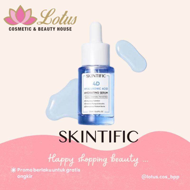 Jual Skintific 4d Hyaluronic Acid Hydrating Serum 20ml Shopee Indonesia 2258