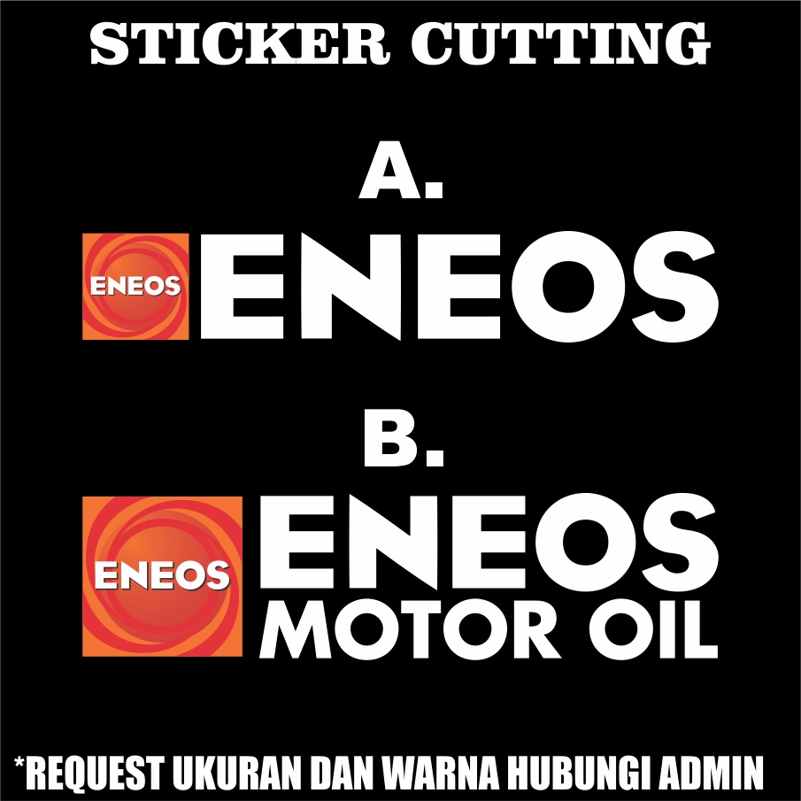 Sticker Cutting Eneos