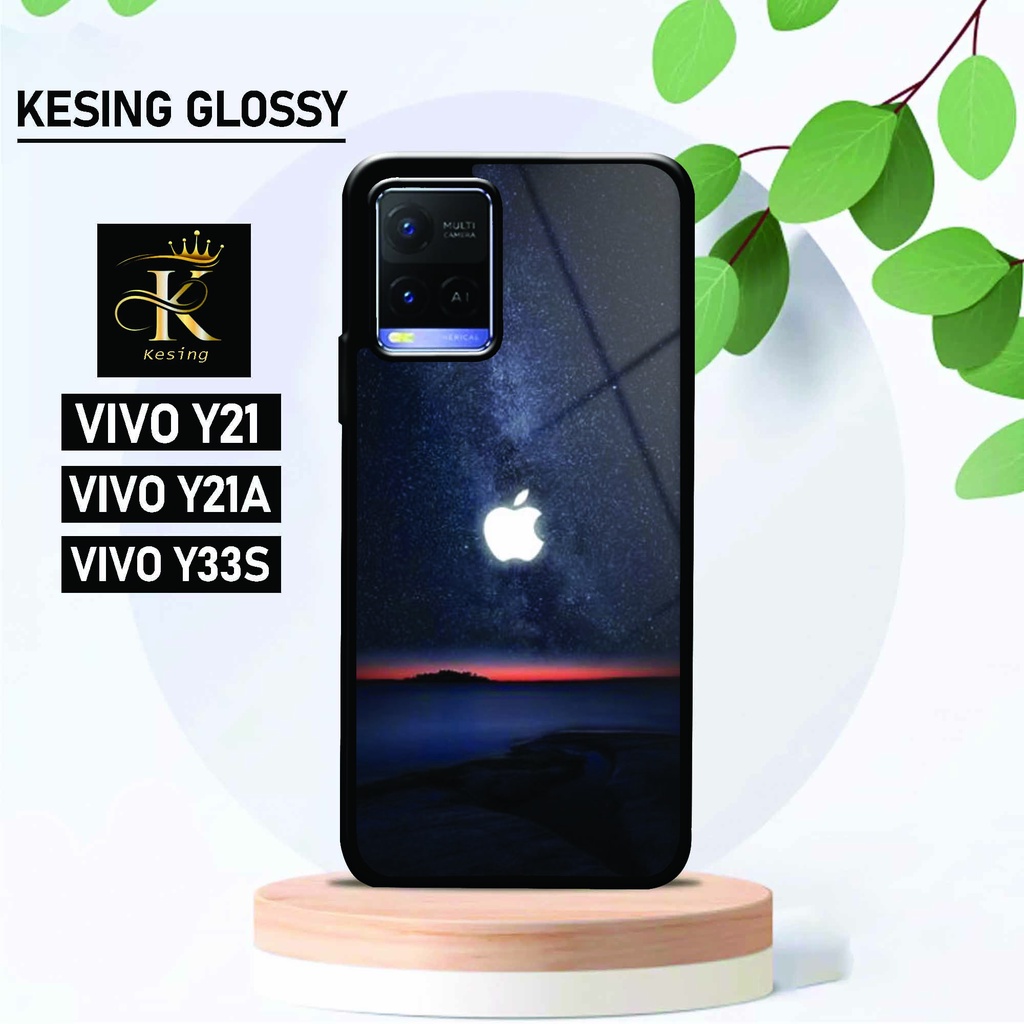 Case Vivo Y21 / Y21S / Y21A / Y33S - Casing Vivo Y21 - Softcase Glossy Vivo - Case Vivo Y21S - Silik