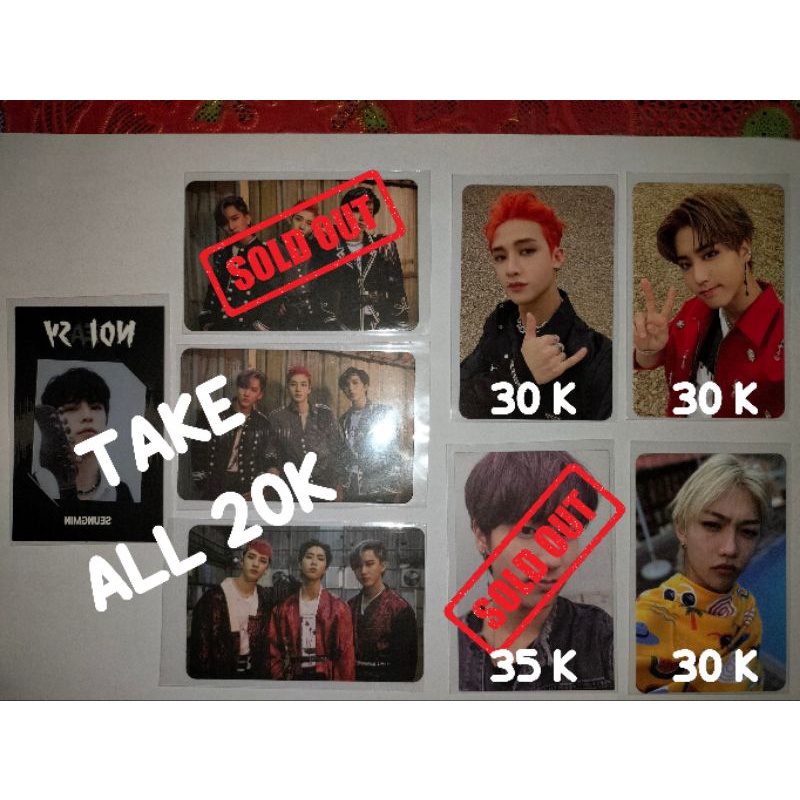 (READY) STRAY KIDS SKZ PHOTOCARD (PC) NOEASY IN LIFE I AM NOT HAN FELIX CHAN SEUNGMIN