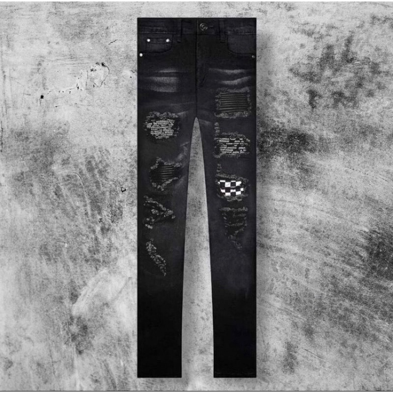 [ORIGINAL] RUCAS SEASON 9 GRAND COMBINATION BLACK JEANS