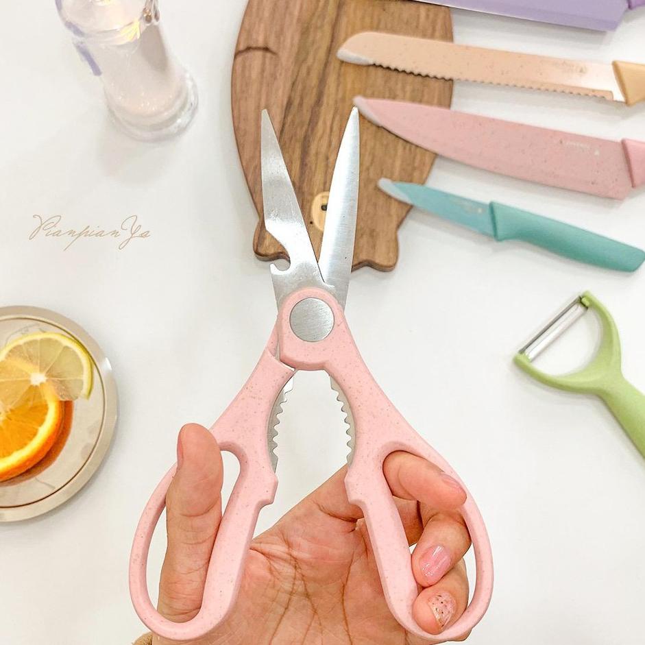 Harga Terbaik--PISAU DAPUR / KITCHEN KNIFE SET 6 IN 1