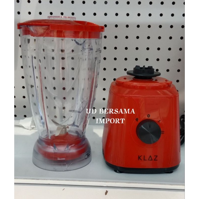 KLAZ Blender 1.5L/Blender Plastik/Alat Pembuat Jus - Merah