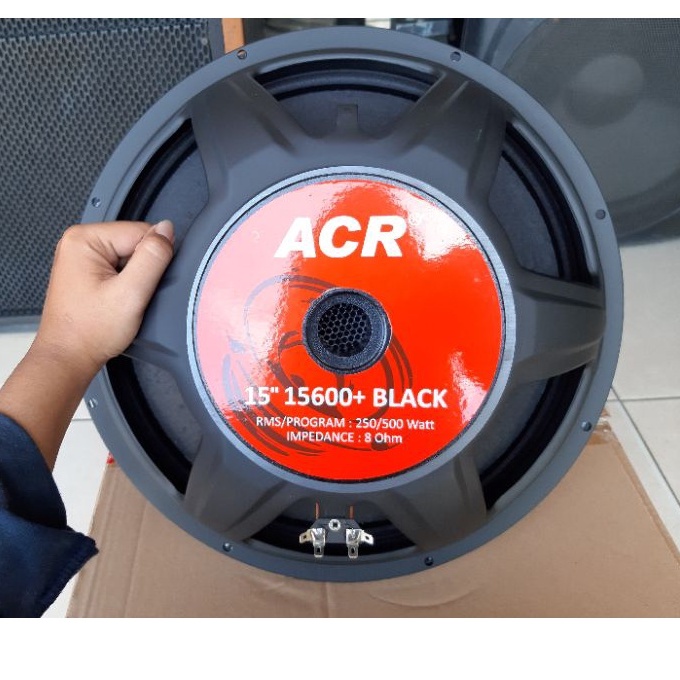 Speaker Fullrange 15&quot; 15 inch ACR PLUS 15600 Black