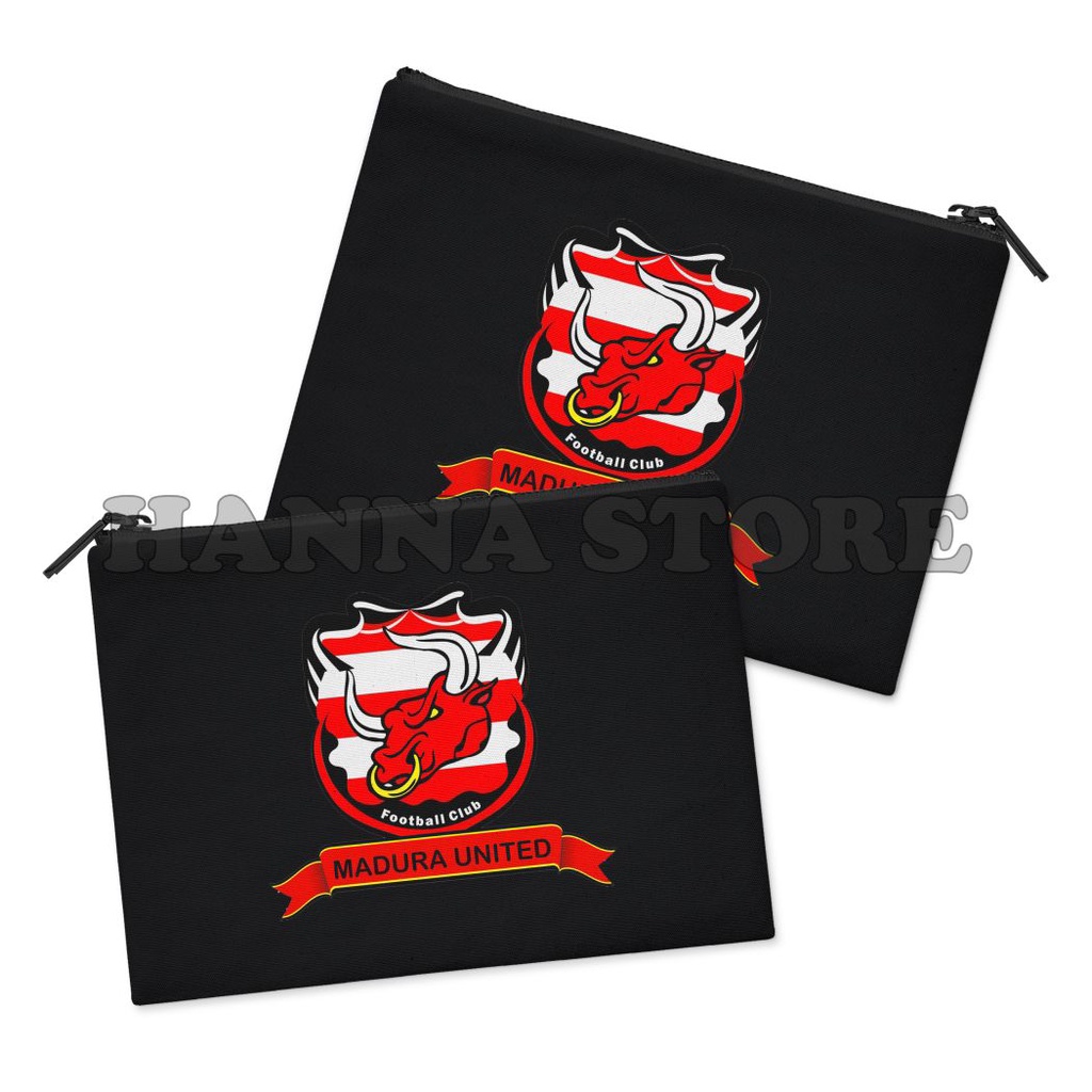 

Tempat Pensil Dompet Souvenir bola MADURA UNITED