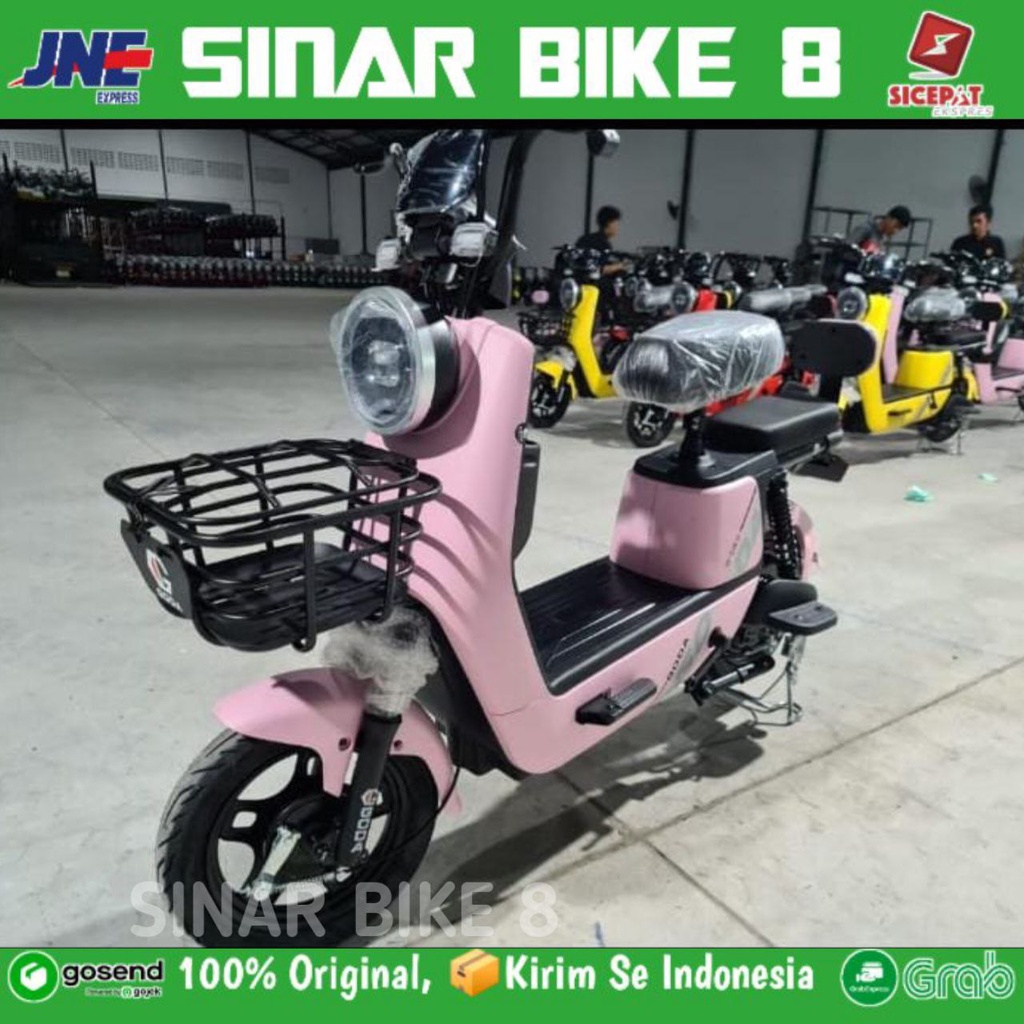 SEPEDA LISTRIK GODA 147 TIGER 48V 12AH DESAIN TERBARU  500 WATT