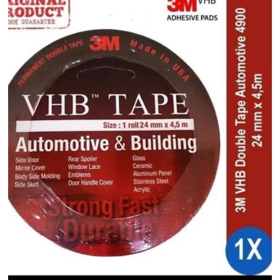 

SALE!!3M Double Tape VHB 12MM /24MM x 4.5MM|RA3