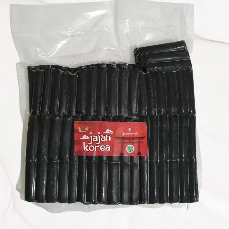 

Ready stok 1kg Black Topokki / tteok / rice cake Jajan Korea GBQ