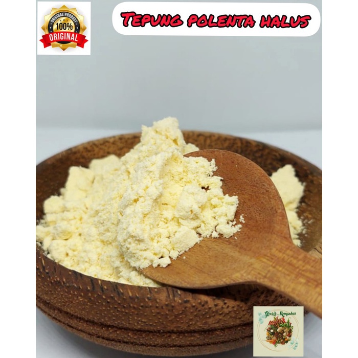 

Tepung Polenta Fine / Tepung Jagung Halus 1Kg