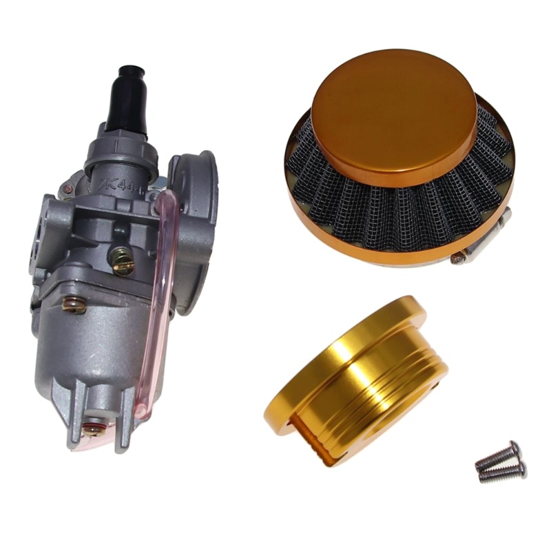 Karburator Motor Mini Dengan Filter Udara Pengganti Untuk 43cc-49cc 2 Stroke ATV Quad Dirt Bike Scooter