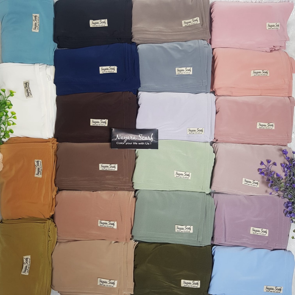 PASHMINA JERSEY INSTAN KUALITAS PREMIUM 180cm x 75cm