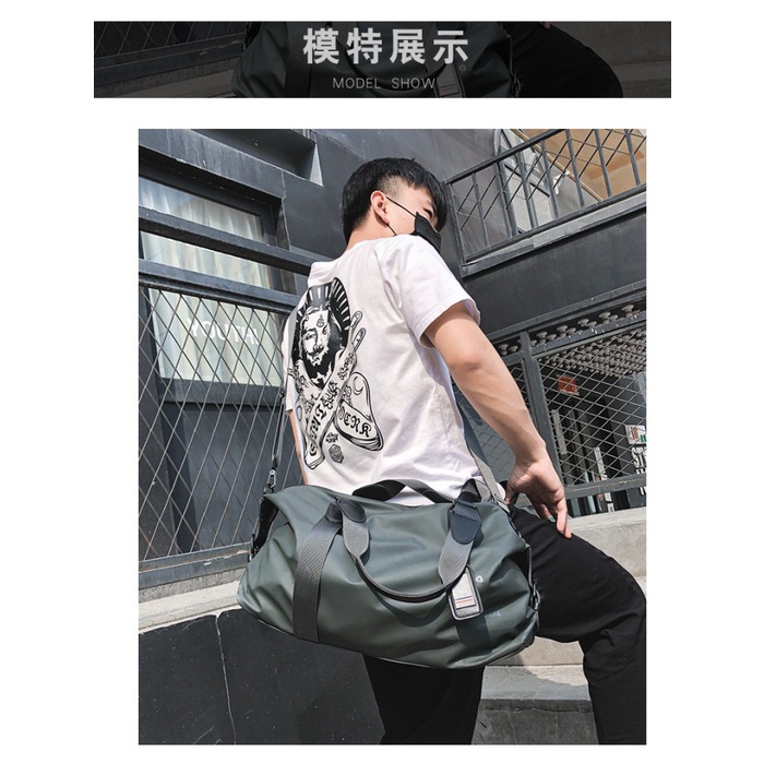 TAS SELEMPANG TRAVEL SPORT GYM BAG MESSENGER PRIA WANITA TAS SELEMPANG OLAHRAGA